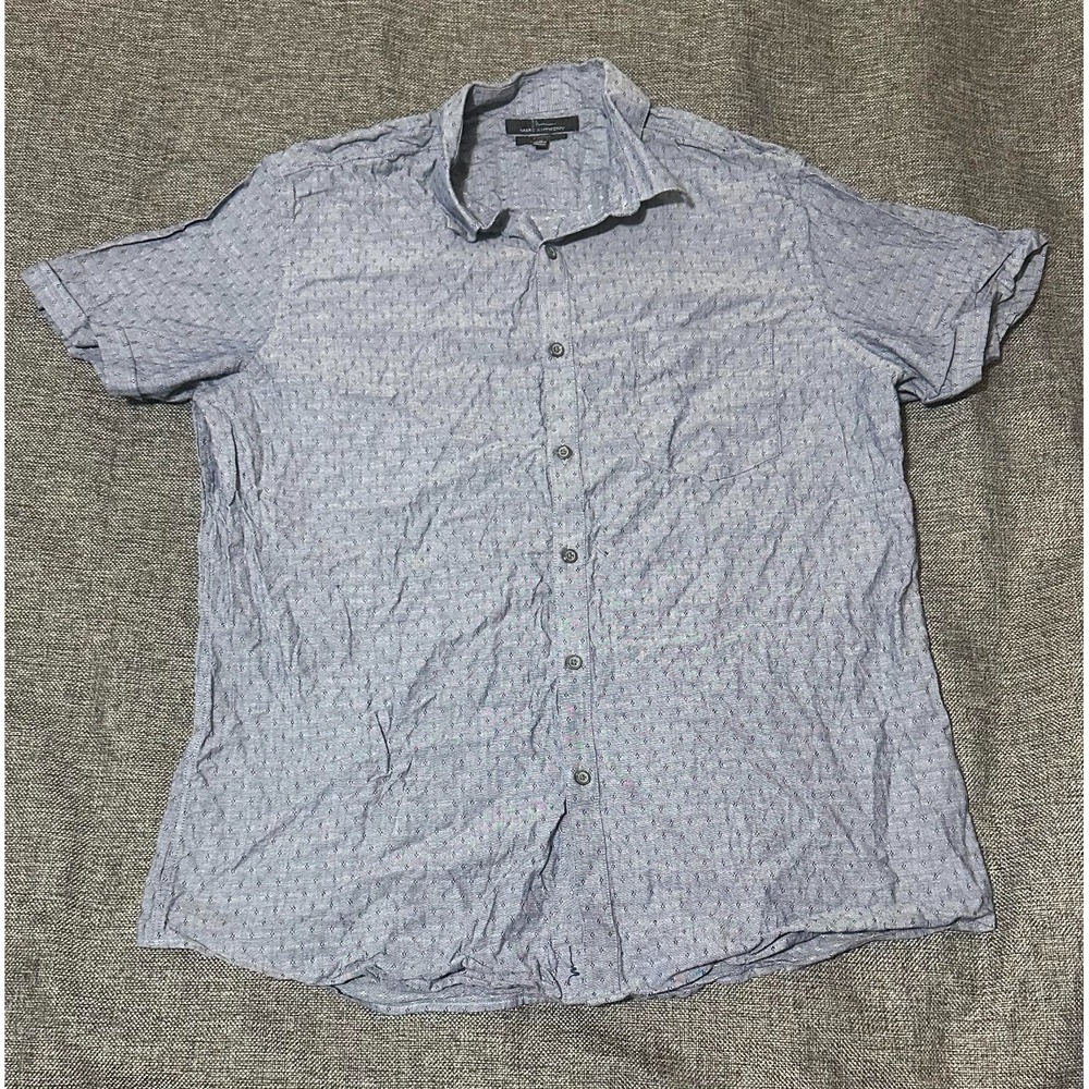 Marc Anthony Slim‎ Fit Men's XL Short Sleeve Shirt